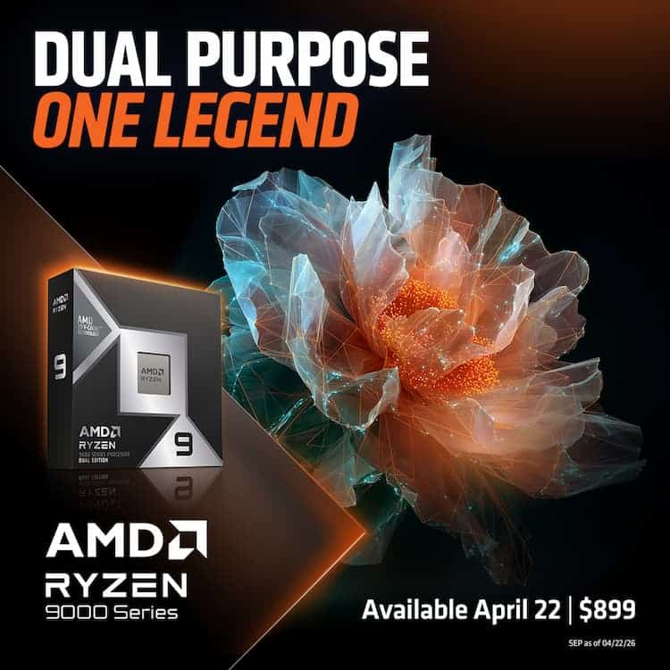 Ryzen 9 9950X3D2: a bill for $899 ex VAT!
