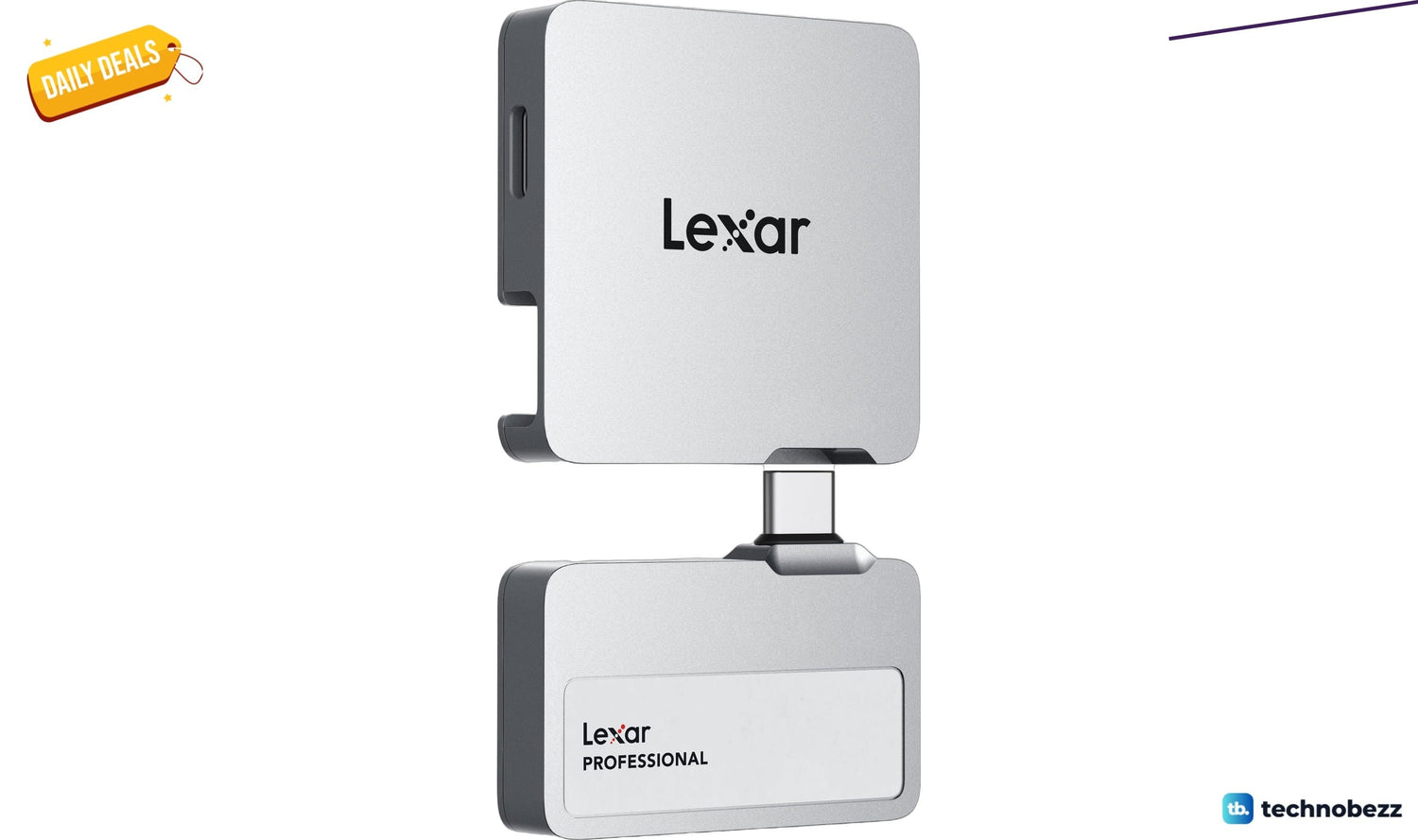 Lexar Professional Go Portable SSD with hub drops to $279.99