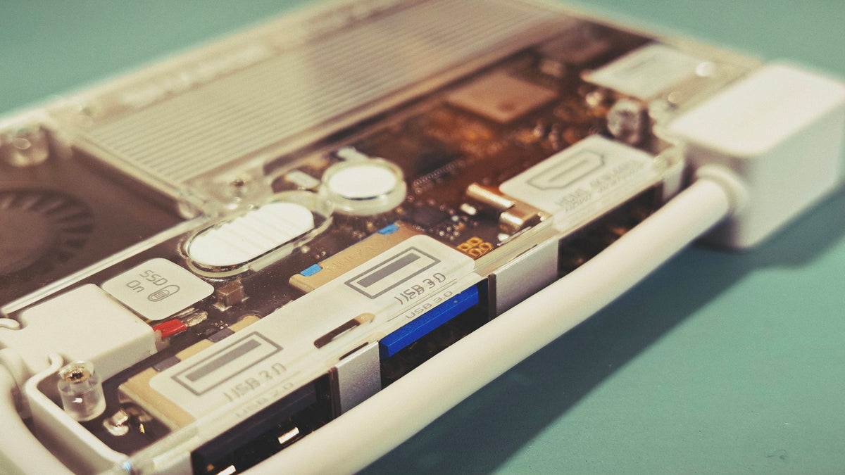 The Sharge Disk Pro is the wildest-looking SSD and USB dock I've ever seen