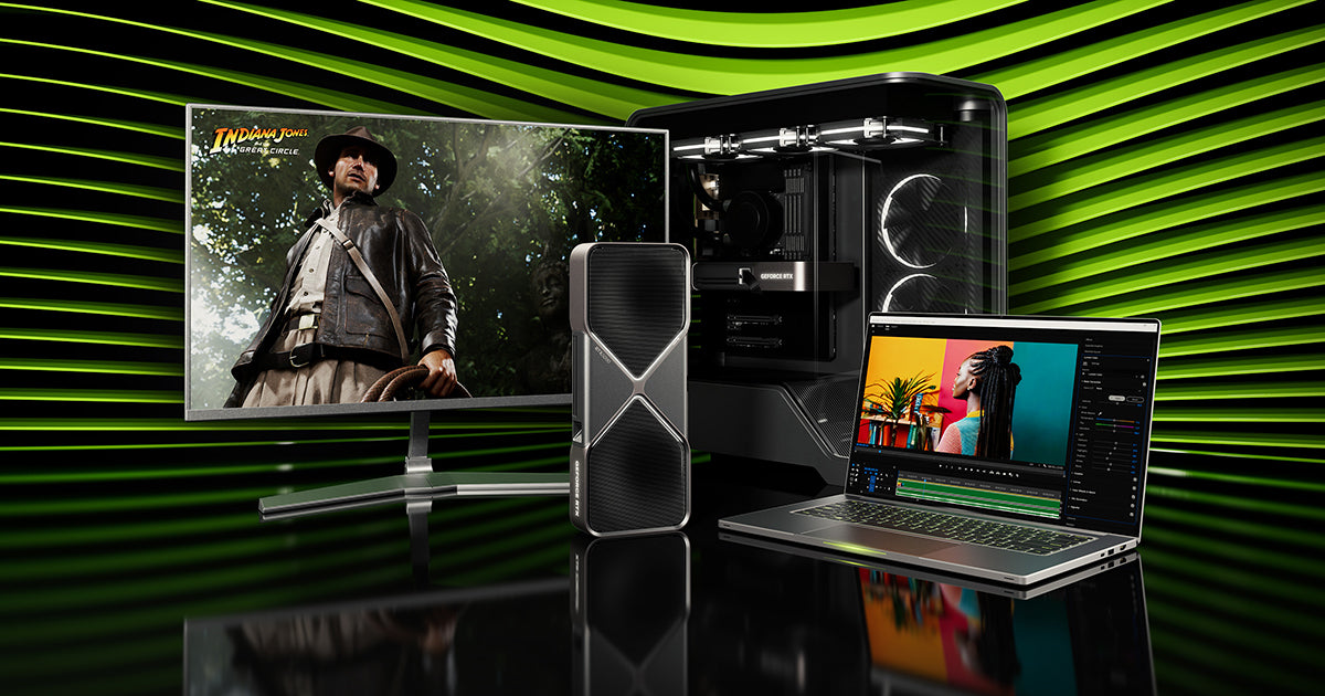 New GeForce RTX Partner Cards, Laptops, Desktops & G-SYNC Displays Unv