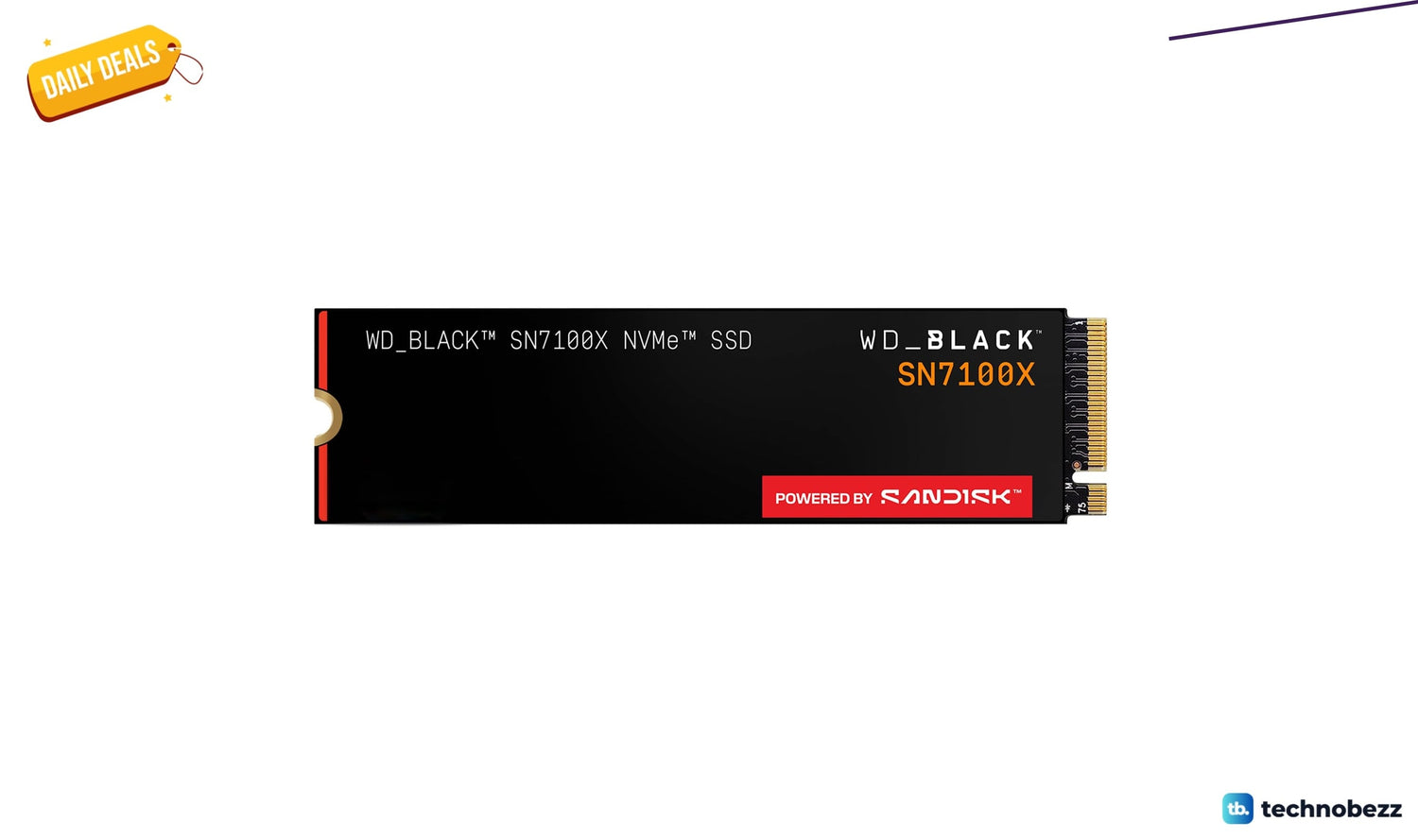 WD_Black SN7100X NVMe SSD Built drops to $749.75 on Amazon