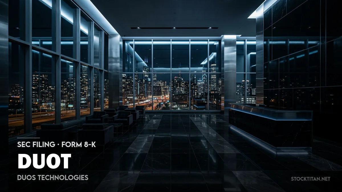 Duos Technologies secures $98.1M GPU financing