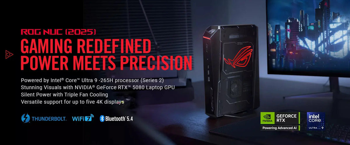 ASUS Republic of Gamers Announces ROG NUC (2025) Gaming Mini PC