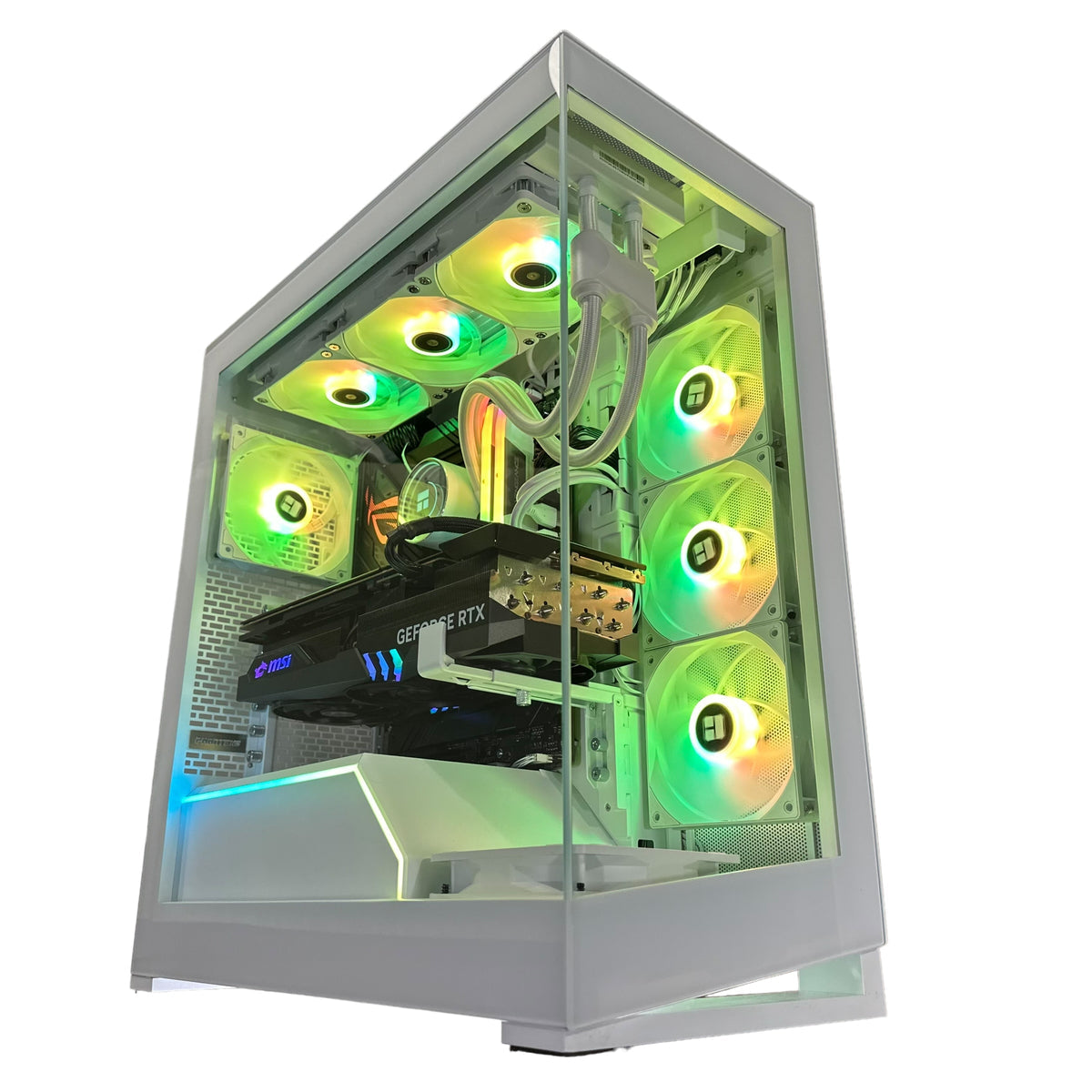 Top Tier Brand New High End 24-Core Gaming PC, ASUS ROG, i9-14900KF, RTX 4090/5090 Options, 64GB 6000mhz DDR5 RAM, 4TB NVME SSD, 8TB HDD (Options), WIFI