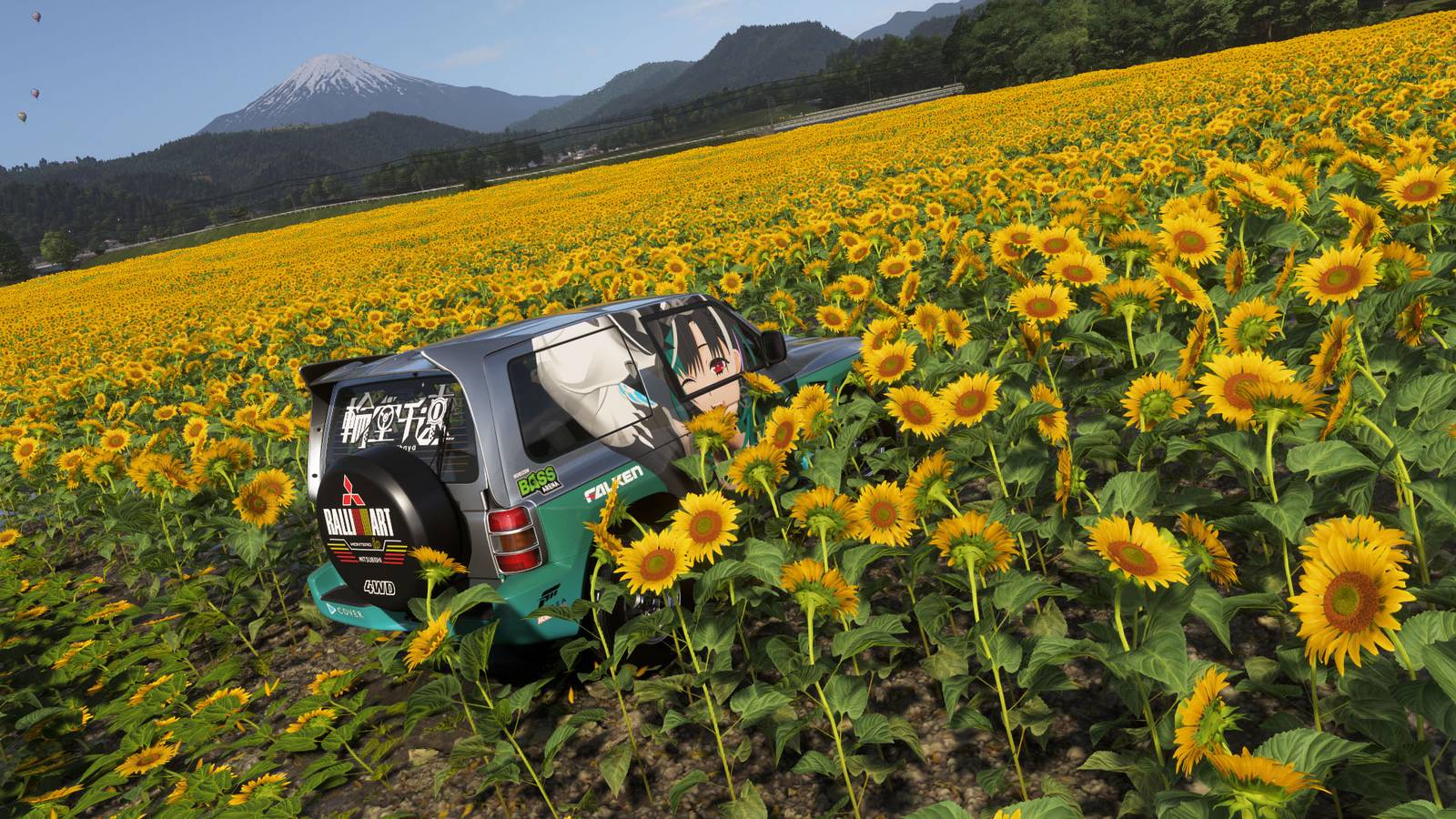 Where to find the Hokuryu Sunflower Farm in Forza Horizon 6