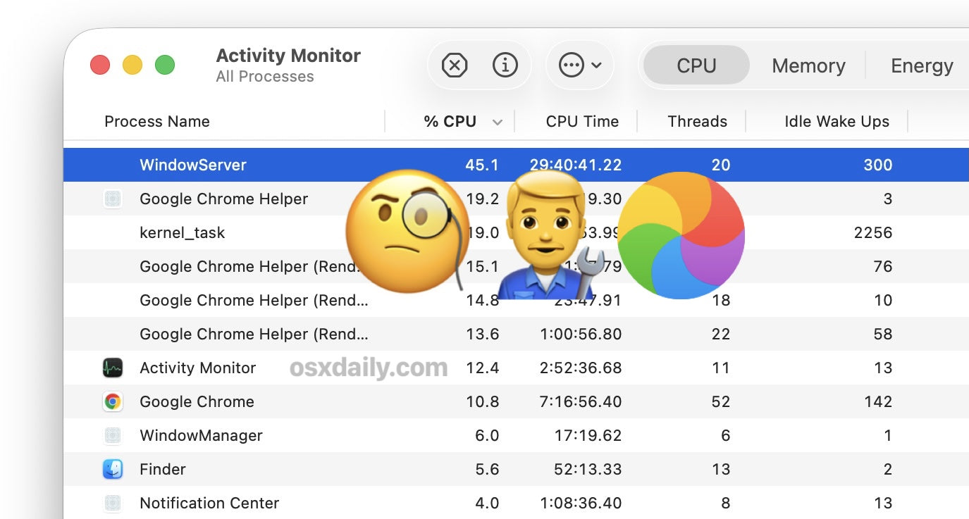 Why WindowServer Uses High CPU & Memory on MacOS Tahoe and How to Fix It