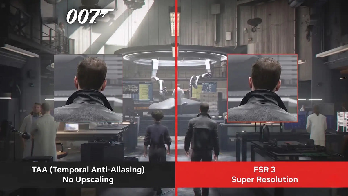 007 First Light disappointed the owners Radeon upscaling quality