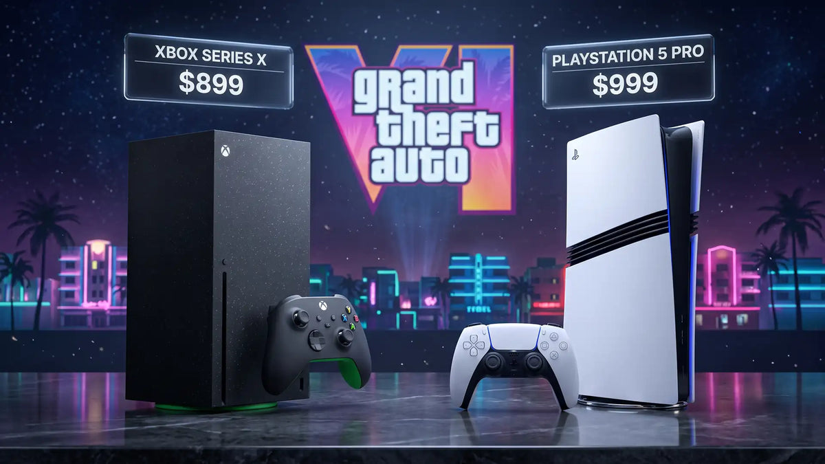 By the release of GTA 6, the Xbox Series X consoles may increase in price to $899, and the PlayStation 5 Pro to $999.