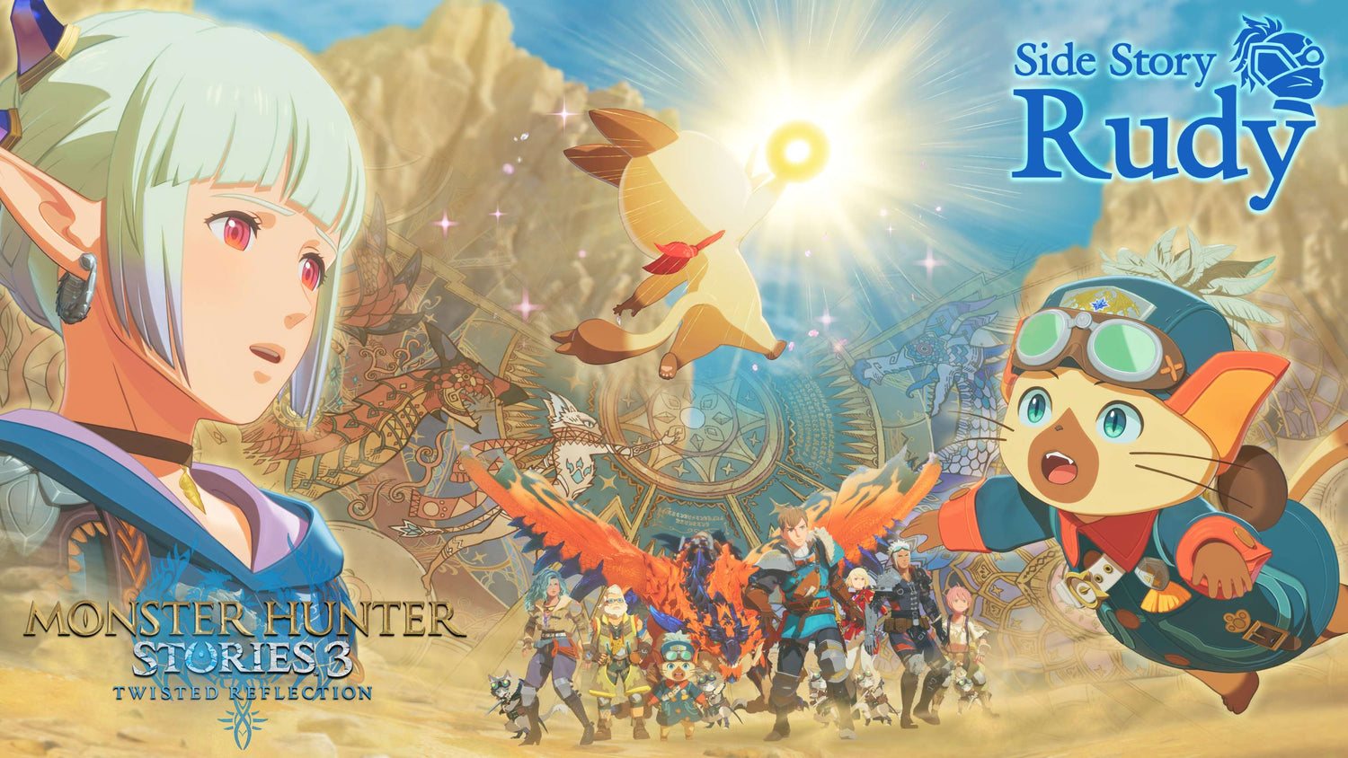 Monster Hunter Stories 3 Update 1.001 Adds Side Story: Rudy on June 25