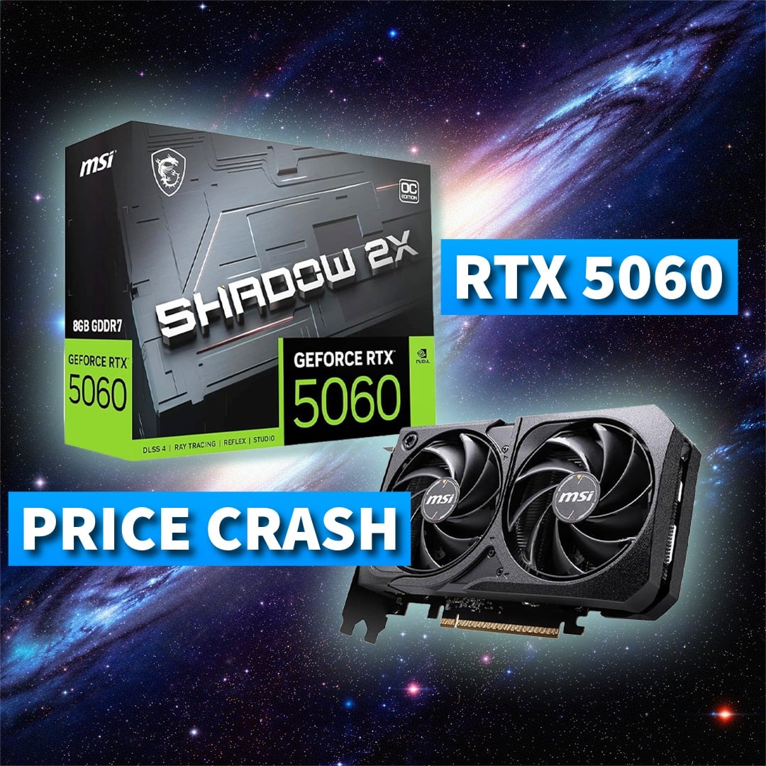 For just £225, this MSI Nvidia GeForce RTX 5060 deal is exceptional