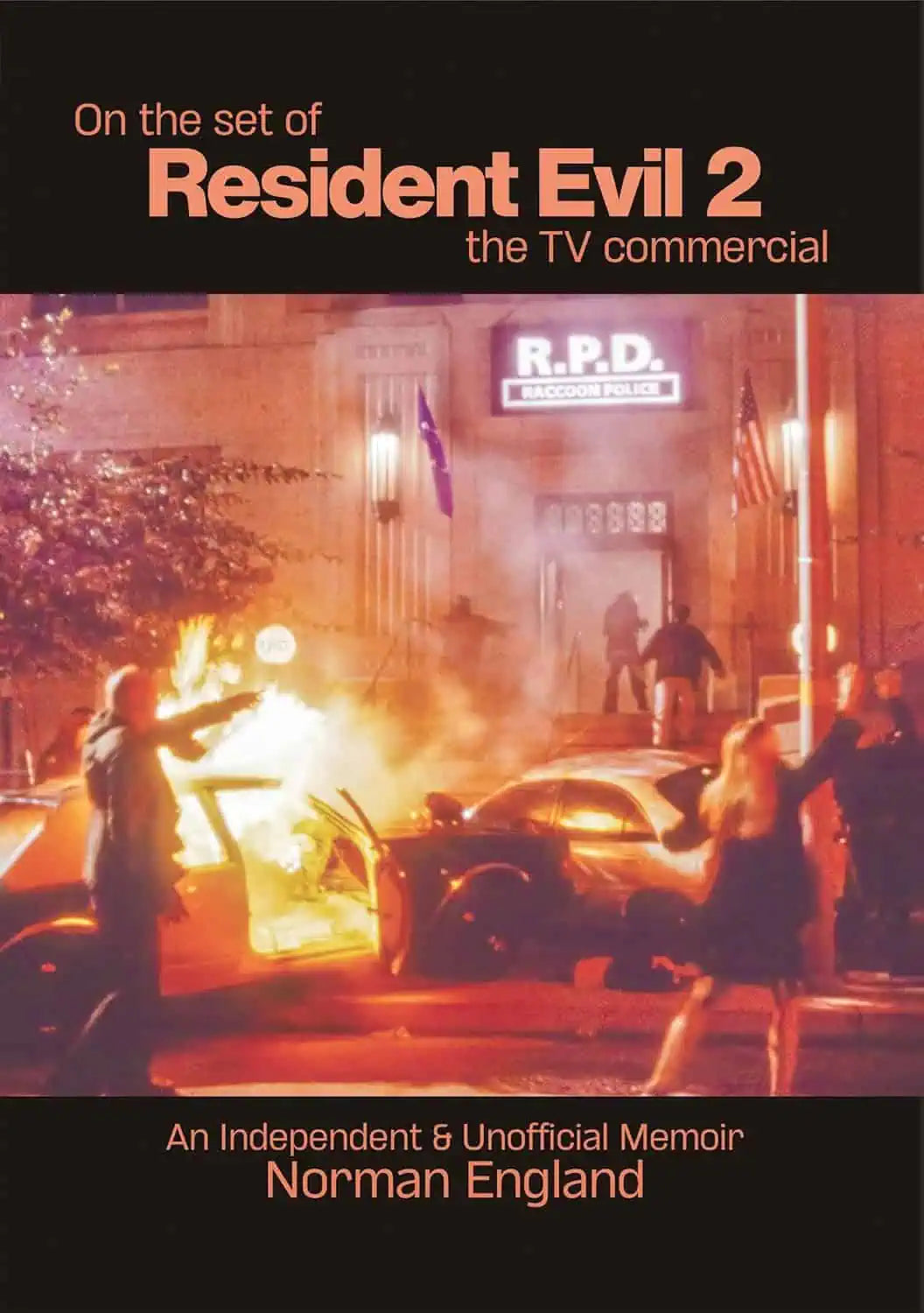 On the Set of Resident Evil 2: The TV Commercial book goes behind the scenes of the ad directed by George A. Romero