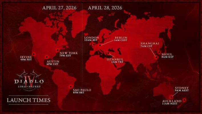 Diablo IV: Lord of Hatred Preview — Launching April 28 at 8:00 AM