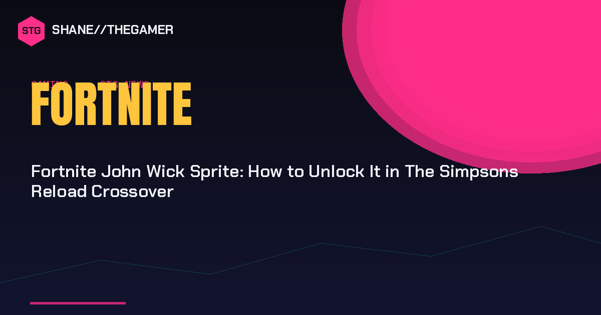 Fortnite John Wick Sprite: How to Unlock It in The Simpsons Reload Crossover