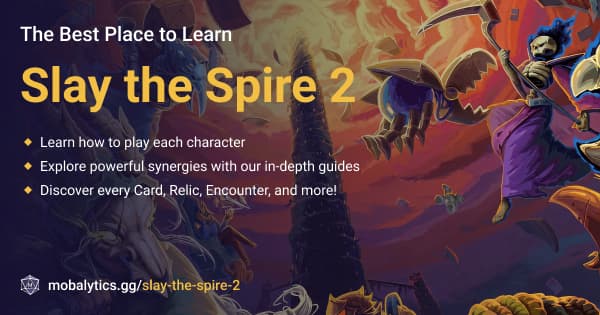 Slay the Spire 2 Relic Tier List