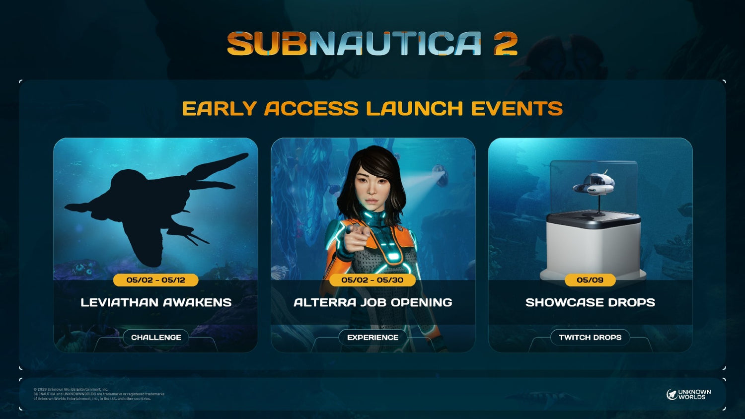 Subnautica 2 Pre-Launch Showcase Set For May 9, With Fan Events Alongside The Reveal
