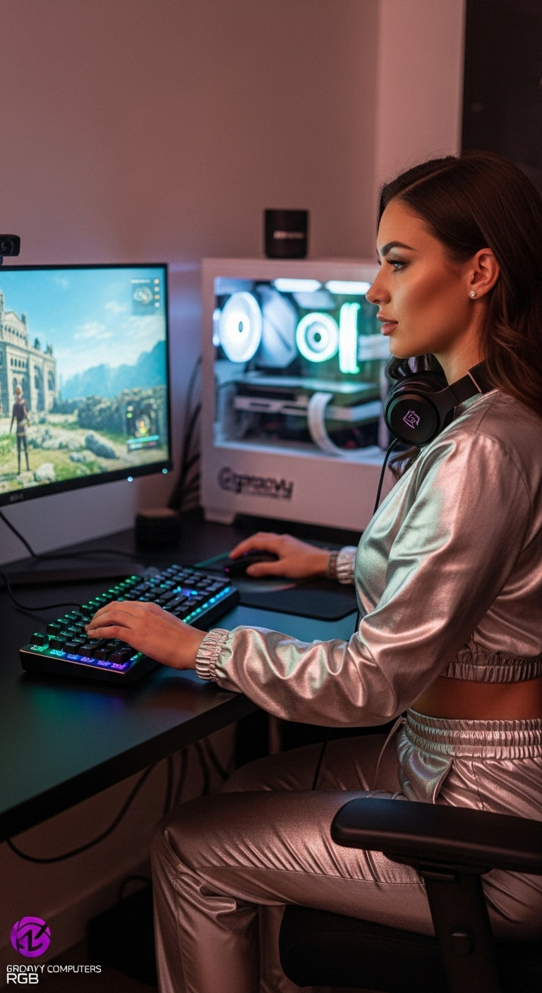 Upgrade Your Gaming Experience with a Custom Canadian RGB PC from Groovy Computers — Powerful, Reliable, and Ready for Streamers & Gamers. Flexible Financing Options Available!