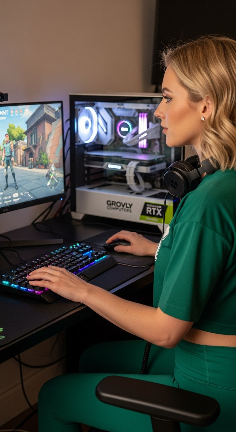 Upgrade Your Gaming Setup with Canadian-Built RGB PC & Monitor — Power