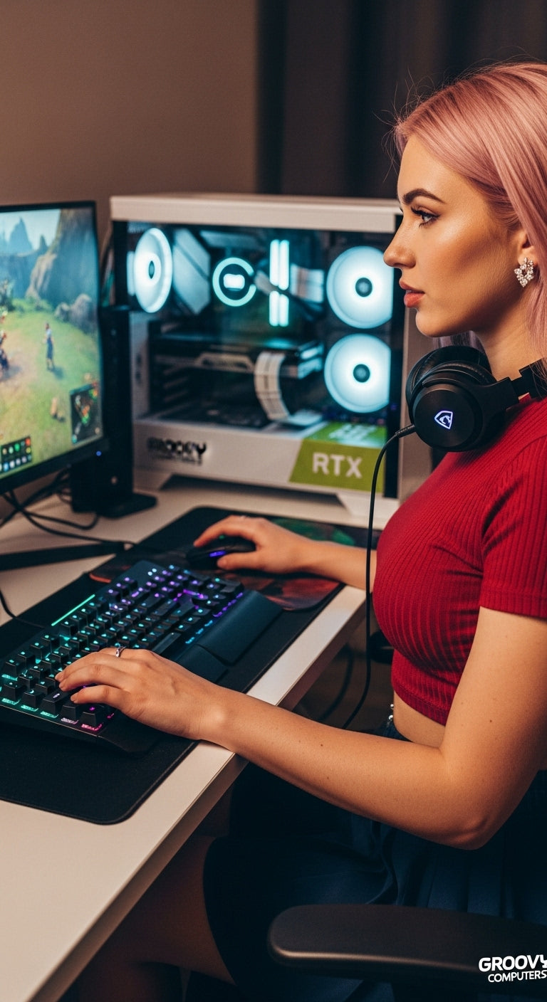 Upgrade Your Gaming Experience with Groovy Computers' Custom RGB PCs—Powerful, Stylish, and Perfect for Dota 2. Shop Now for Canadian Quality & Flexible Financing Options!