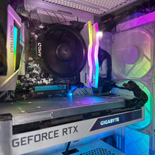 Load image into Gallery viewer, Brand New High End 6-Core Gaming PC, Ryzen 5 5500 (i7-9700 Performance), RTX 3070 Options, 16GB 3600mhz DDR4 Ram, 1TB NVME SSD
