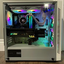 Load image into Gallery viewer, Brand New 8-Core High-End Gaming PC, Ryzen 7 7700x (Better Than i9-12900K), RTX 4090 24GB, 32GB 6000mhz DDR5 Ram, 2TB NVME SSD, 8TB HDD Options
