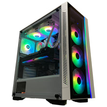 Load image into Gallery viewer, Brand New 8-Core High-End Gaming PC Ryzen 7 5700x (Similar to i9-11900K), RTX 4080 / 4070 Options, 32GB 3200mhz DDR4 Ram, 1TB NVME SSD, 4TB HDD, WIFI+BT
