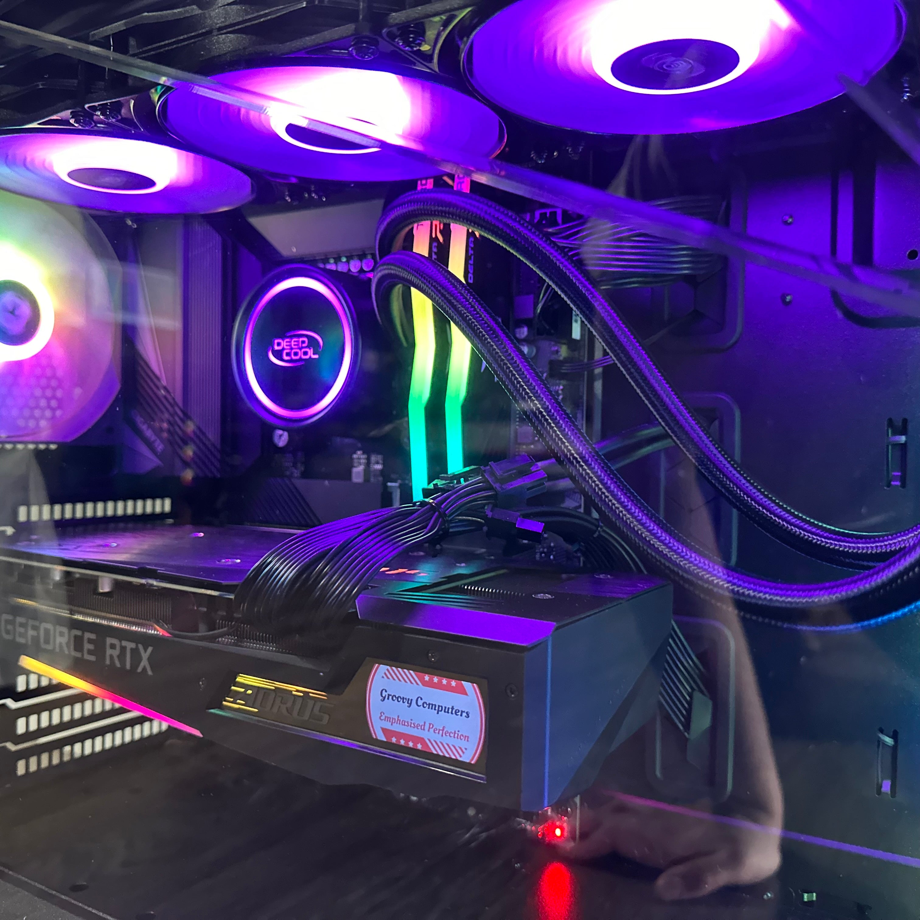 Brand New High End 12-Core Gaming PC, i7-12700K (Better than i9-11900K), RTX 4070/4090 Options, 32GB 3600mhz DDR4 Ram, 2TB NVME SSD