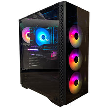 Load image into Gallery viewer, Brand New 10-Core High End Gaming PC, i5-12600KF (Better than i9-11900K), RTX 4070 Ti / 3070 Options, 32GB 3200mhz DDR4 RAM, 1TB NVME SSD, WIFI + BT
