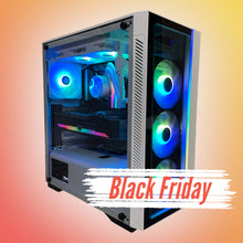 Load image into Gallery viewer, Brand New High End 12-Core Gaming PC, i7-12700KF (Better than i9-11900K), RTX 4080 / 4070 Options, 32GB 3200mhz DDR4 Ram, 1TB NVME SSD, 3TB HDD, WIFI + BT
