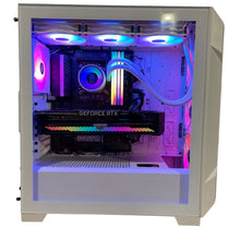 Load image into Gallery viewer, Brand New High End 10-Core Gaming PC, i9-10850K, RTX 4080 / RX 7900 XTX Options, 64GB 3600mhz DDR4 RAM, 2TB NVME SSD, 8TB HDD
