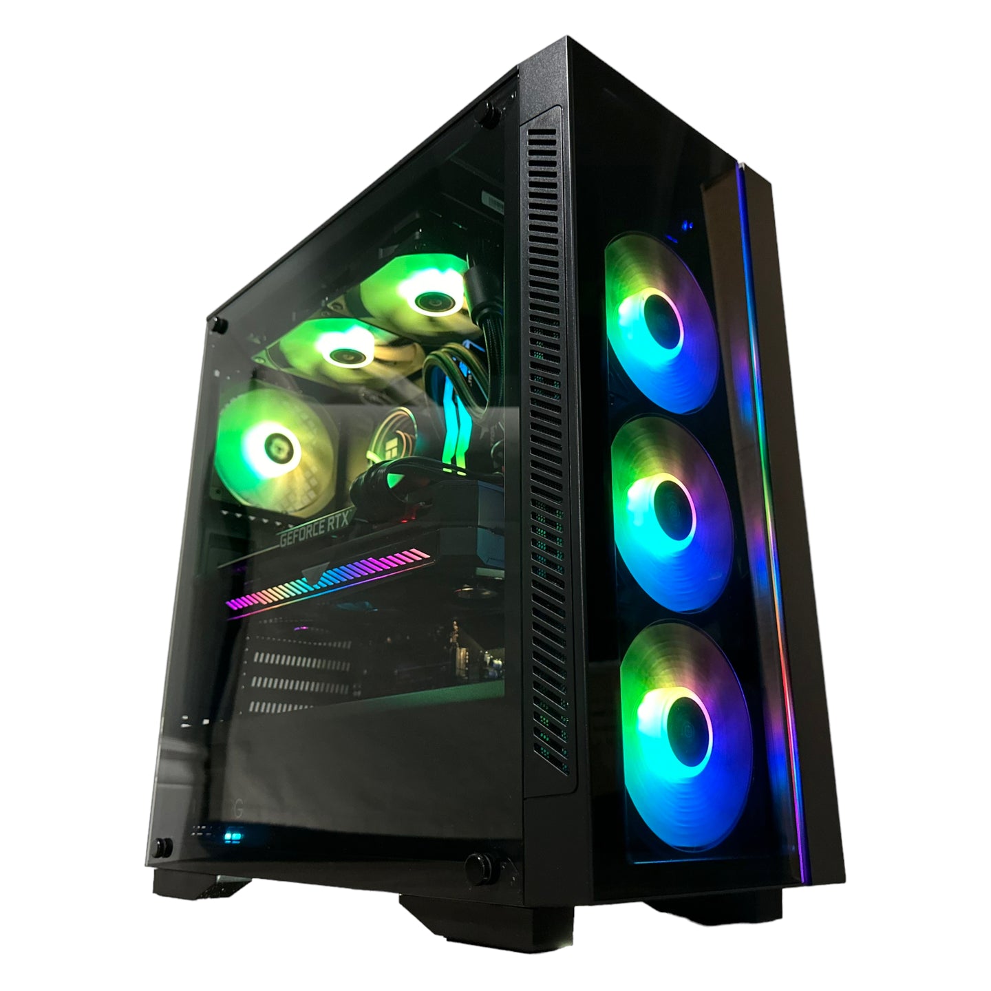 Brand New 8-Core High-End Gaming PC, Ryzen 7 7700x (Better Than i9-12900K), RTX 4090 Options, 32GB 6000mhz DDR5 Ram, 2TB NVME SSD, WIFI + BT