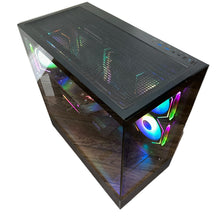 Load image into Gallery viewer, Brand New High End 6-Core Gaming PC, Ryzen 5 5500 (i7-9700 Performance), RTX 3070 Options, 16GB 3600mhz DDR4 Ram, 1TB NVME SSD
