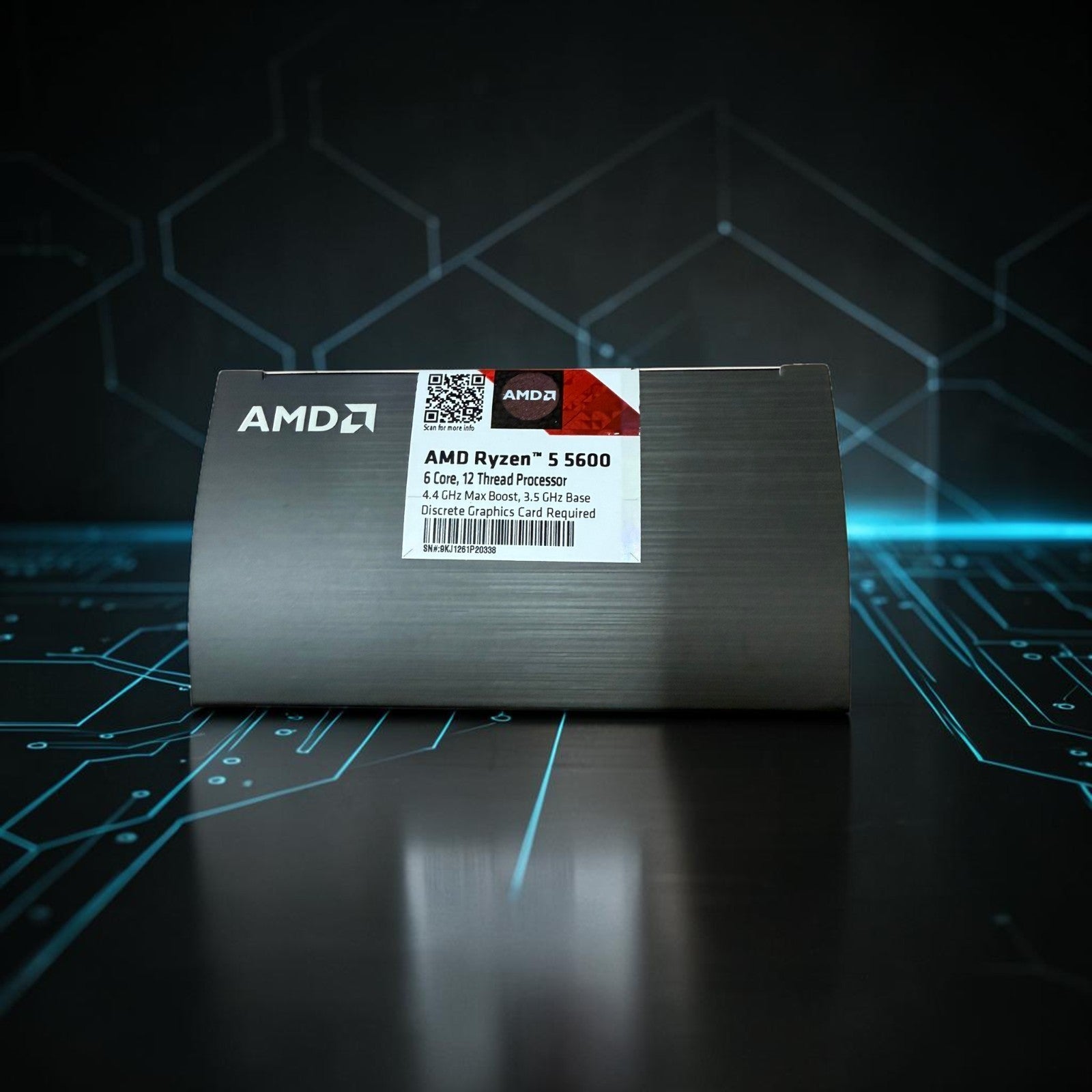 NEW AMD Ryzen 5 5600 6 Core 12 Thread AM4 CPU [SEALED]