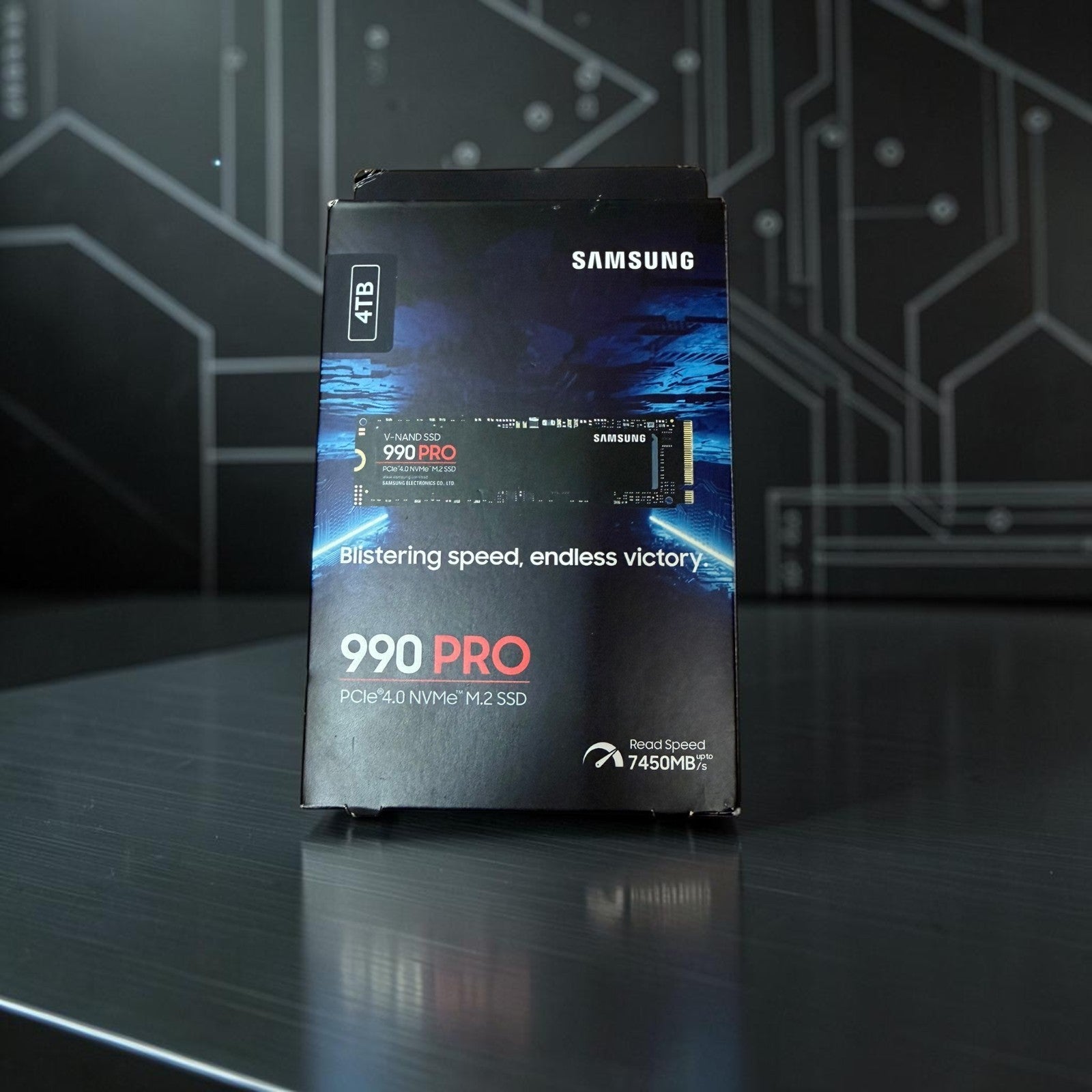 Samsung 990 PRO 4TB PCIe 4.0 M.2 NVMe SSD 100% Health [OPEN BOX]