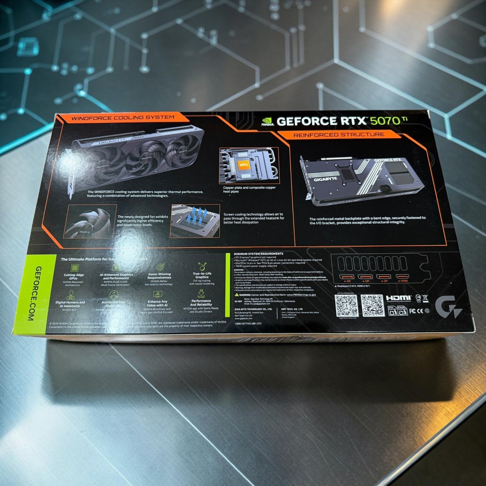 NEW Gigabyte RTX 5070 Ti WINDFORCE OC SFF 16GB GDDR7  [SEALED]