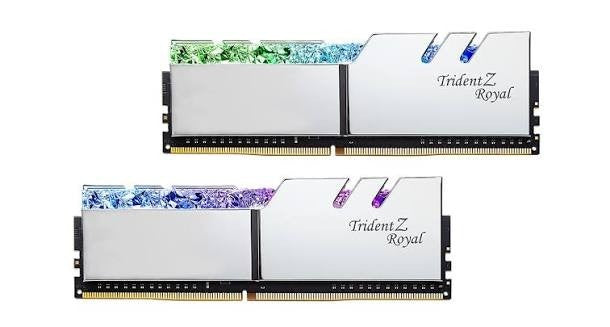 G.Skill Trident Z Royal 32GB DDR4-3600 Silver [Open Box] [Lifetime Warranty]