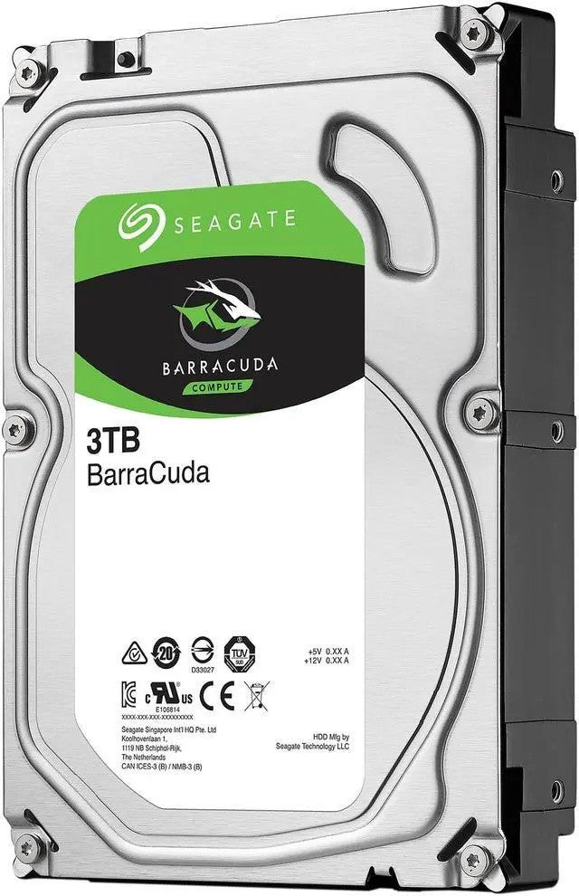 Seagate BarraCuda 3TB Internal 3.5" (ST3000DM008) HDD