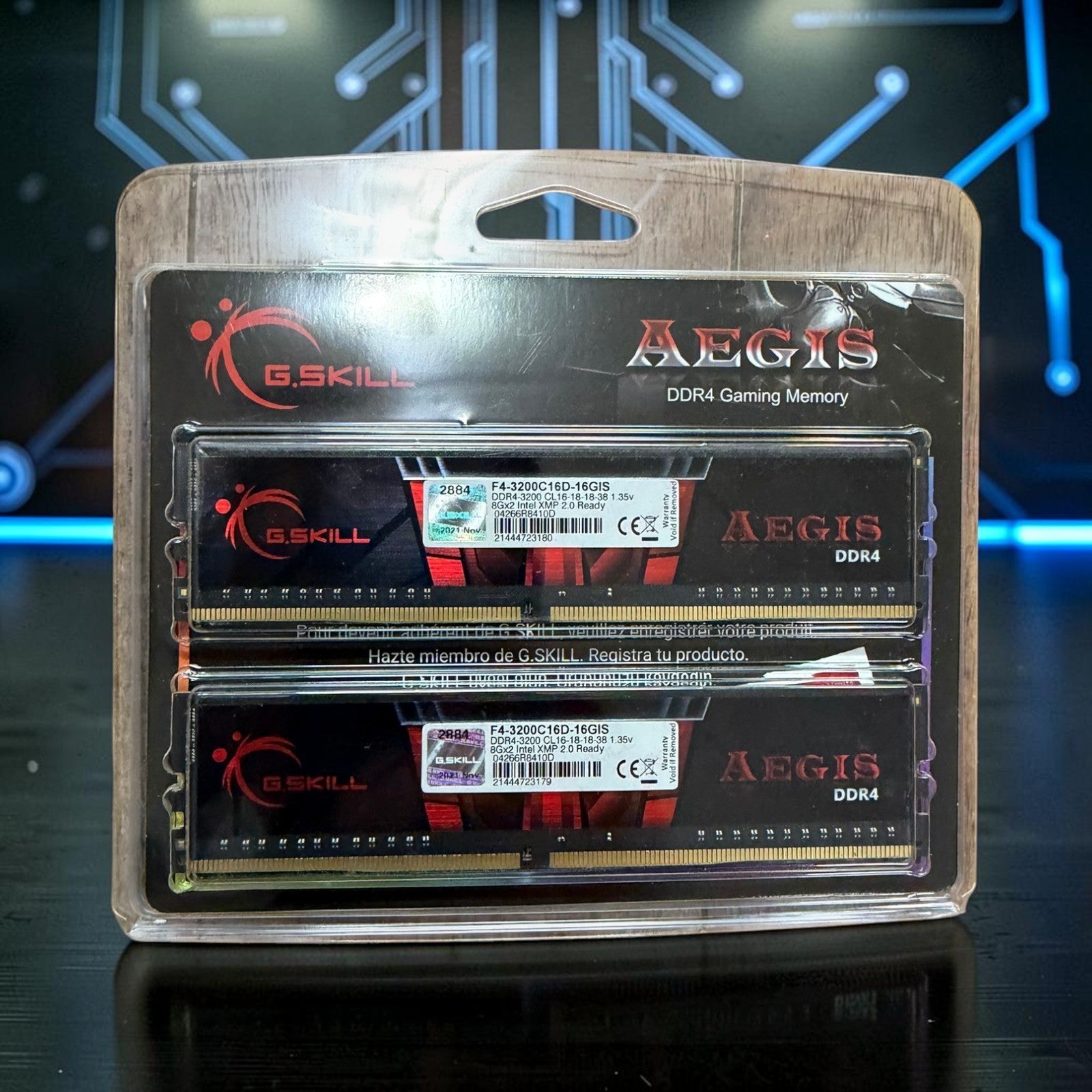 G.Skill Aegis 16GB 2x8GB DDR4-3200 CL16  DDR4 [SEALED] [LIFETIME WARRANTY]