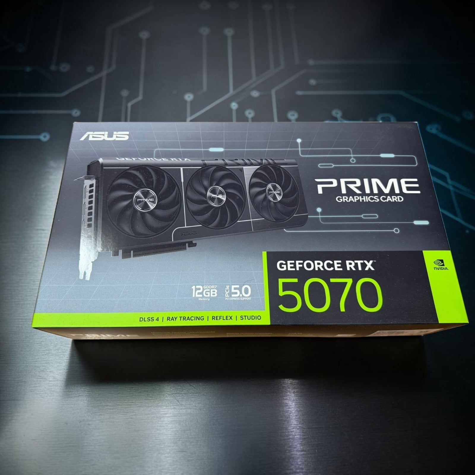 NEW ASUS Prime RTX 5070 12GB GDDR7 Triple Fan [SEALED]