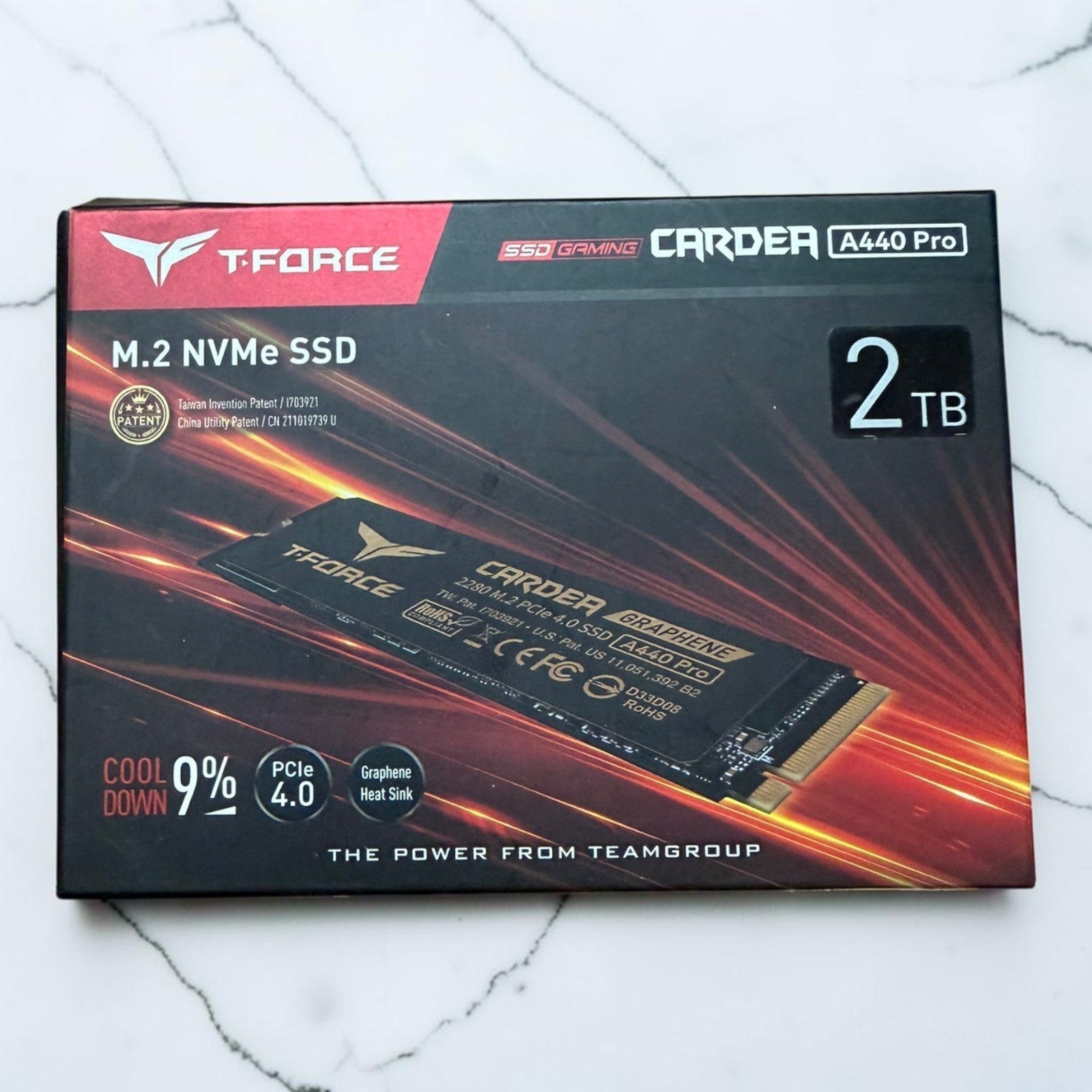 TEAMGROUP T-Force CARDEA A440 Pro 2TB PCIe 4.0 M.2 NVMe SSD [SEALED]