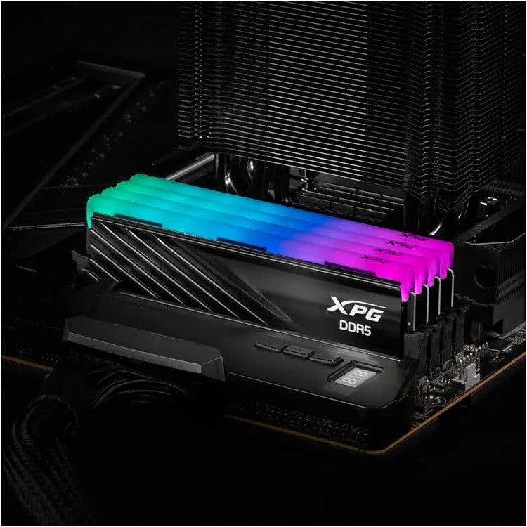 XPG Lancer Blade RGB 32GB 2x16GB DDR5-6400 CL32 Black RAM [Lifetime Warranty]