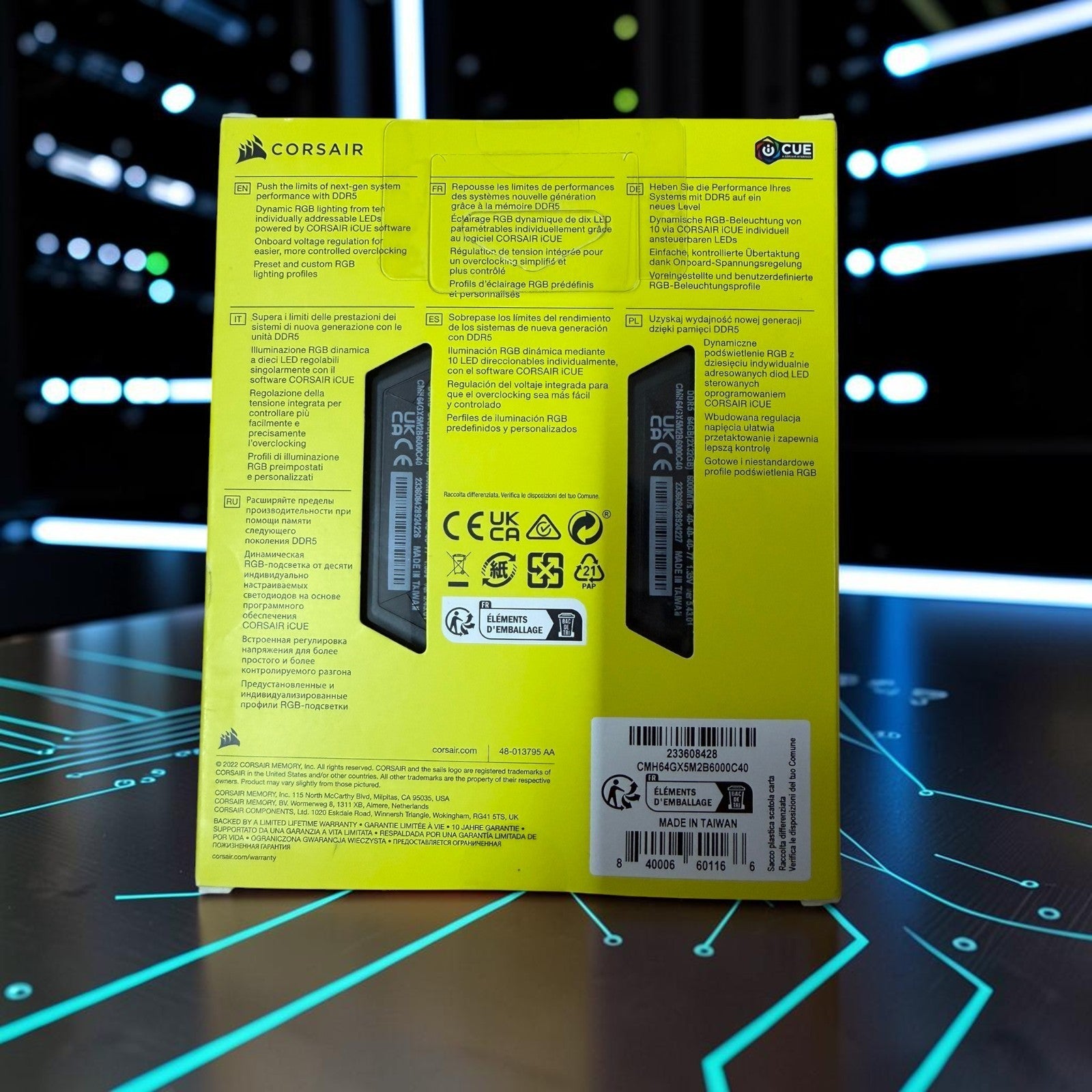 Corsair Vengeance RGB 64GB (2x32GB) DDR5-6000 CL40 [SEALED]