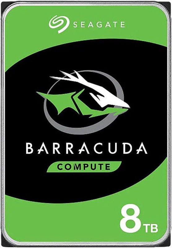 2-Pack Seagate BarraCuda 8TB ST8000DM004 3.5-inch SATA Hard Drives - original component photo 1