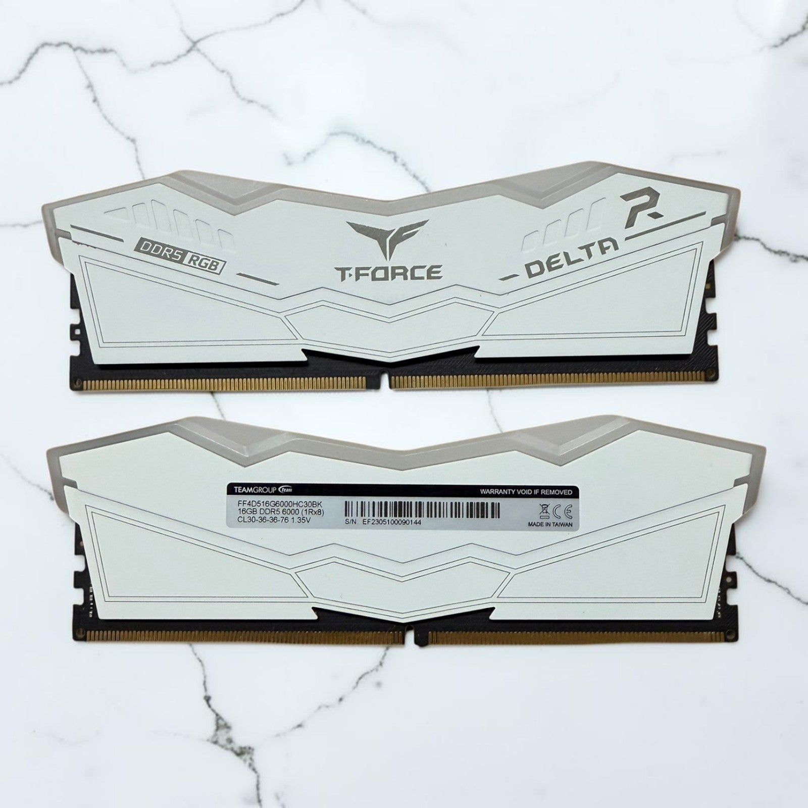 TEAMGROUP T-Force Delta RGB 32GB 2x16GB DDR5-6000 CL38 RAM [OB LifetimeWarranty]