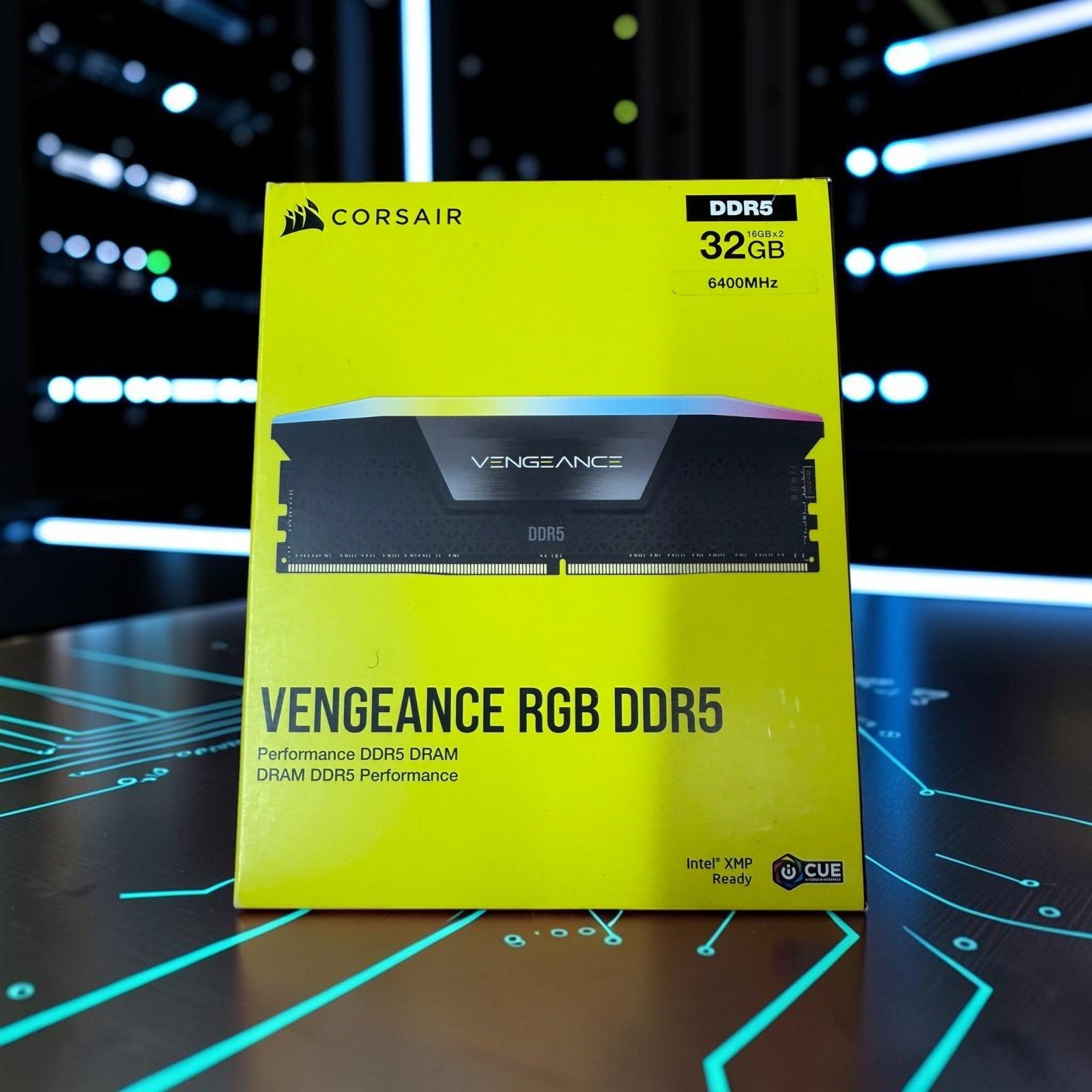 Corsair Vengeance RGB 32GB (2x16GB) DDR5-6400 CL32 Black [SEALED]
