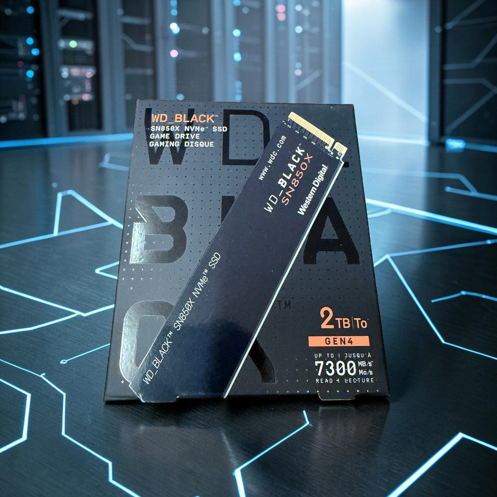 NEW WD_BLACK SN850X 2TB PCIe Gen4 M.2 NVMe SSD 7300MB/s [SEALED]