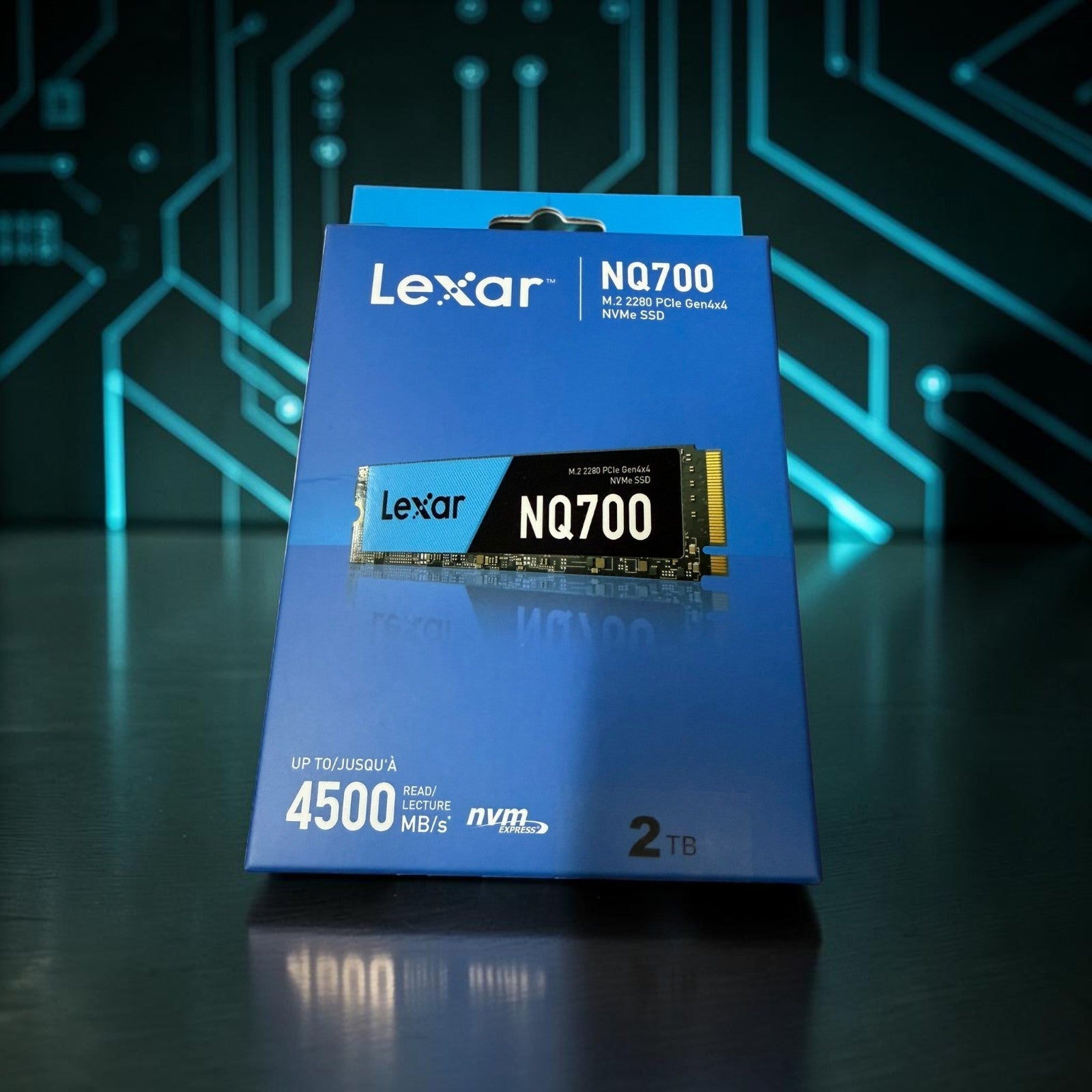 NEW Lexar NQ700 2TB PCIe Gen4 M.2 NVMe SSD 4500MB/s [SEALED]