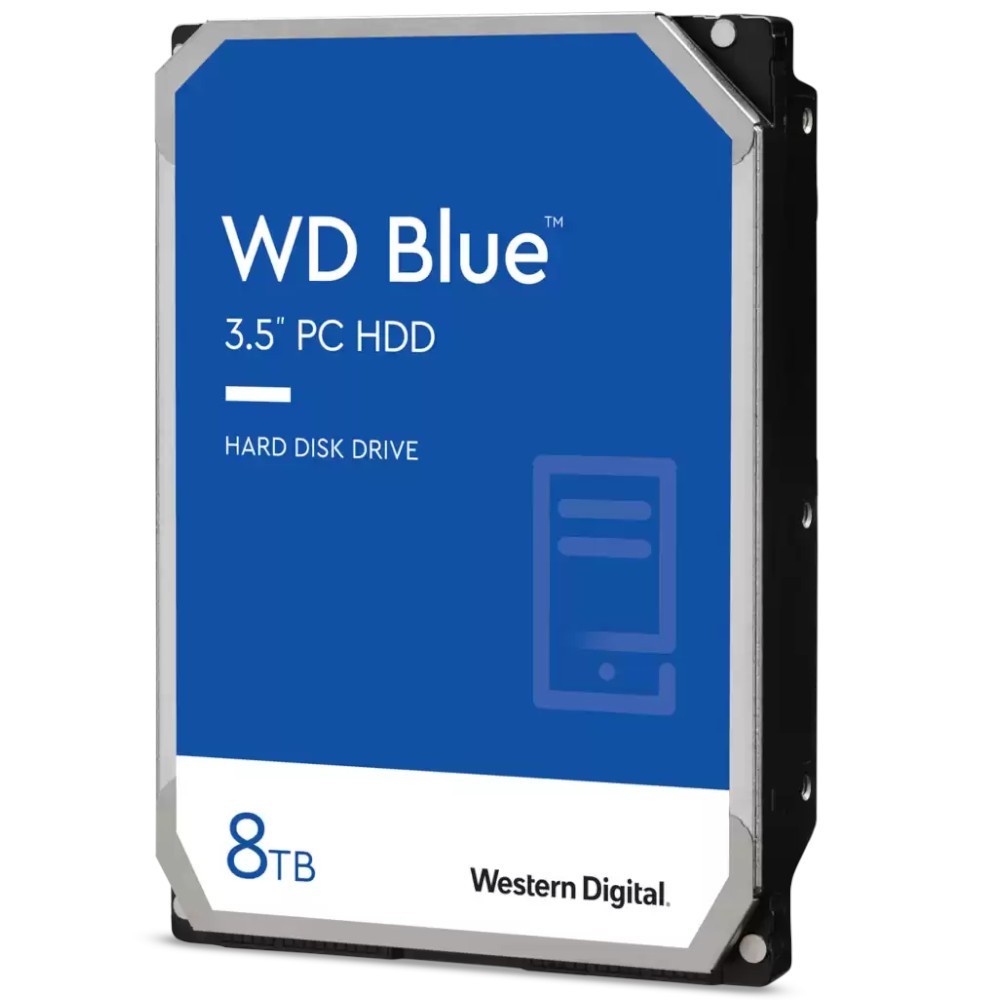 WD Blue WD80EAZZ 8TB 5640 RPM 128MB Cache SATA 6.0Gb/s 3.5" HDD [SEALED]