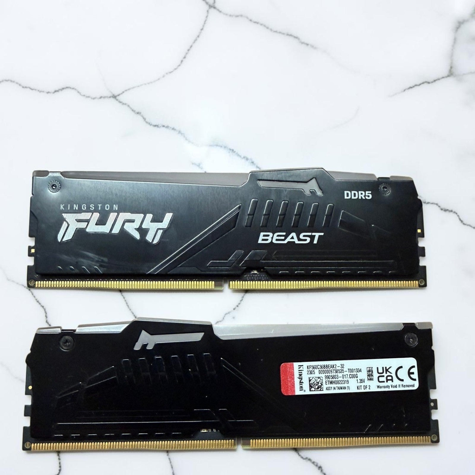 Kingston FURY Beast RGB 32GB 2x16GB DDR5-6000 CL36[OPEN BOX - LIFETIME WARRANTY]