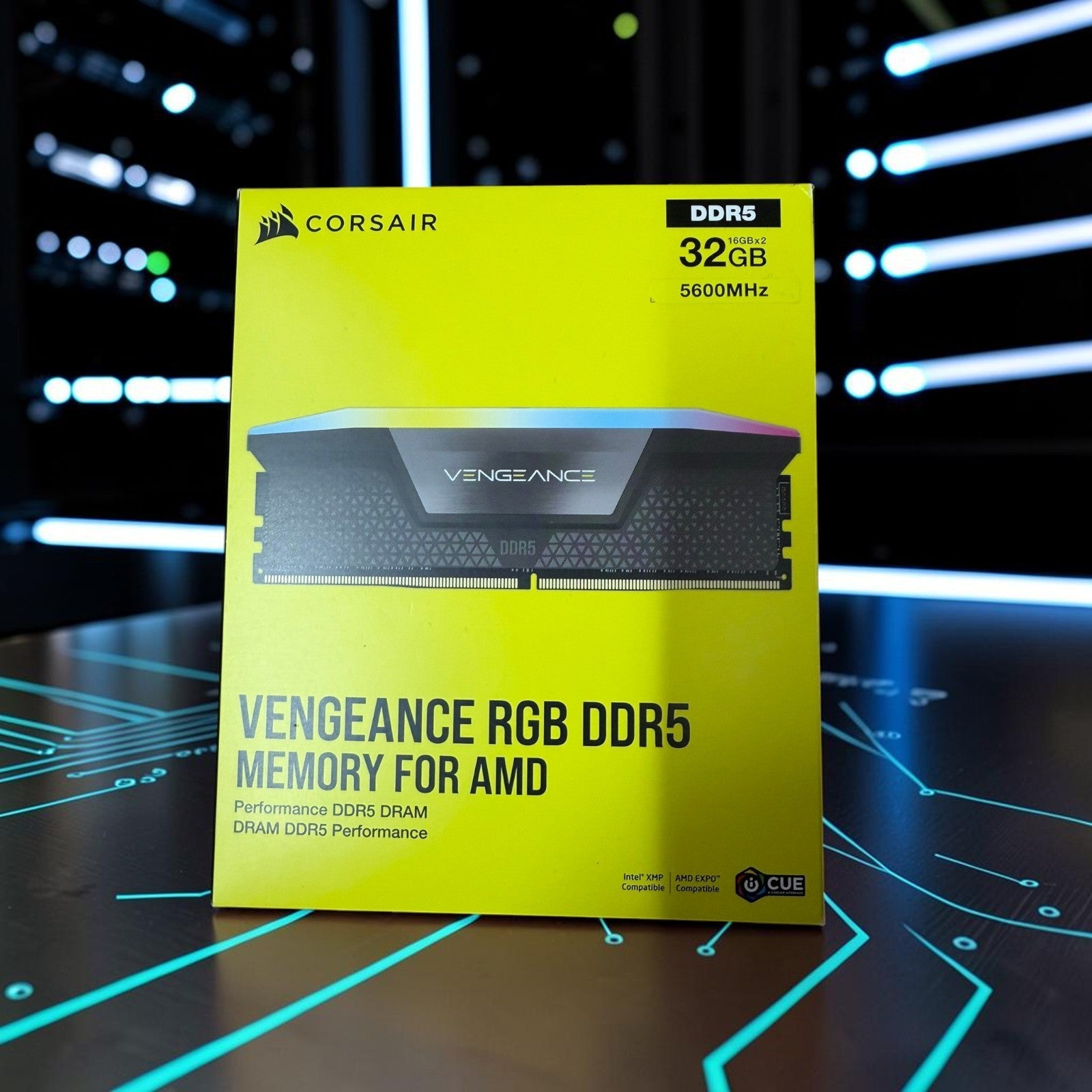 Corsair Vengeance RGB 32GB (2x16GB) DDR5-5600 CL36 AMD EXPO [SEALED]