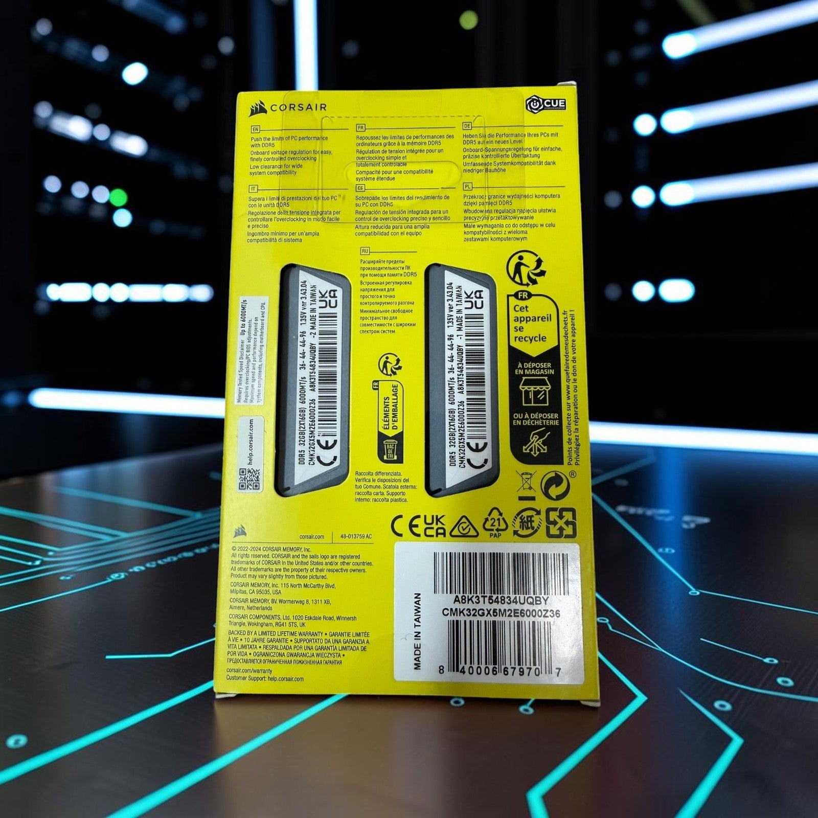 Corsair Vengeance 32GB (2x16GB) DDR5-6000 CL36 AMD EXPO [SEALED]